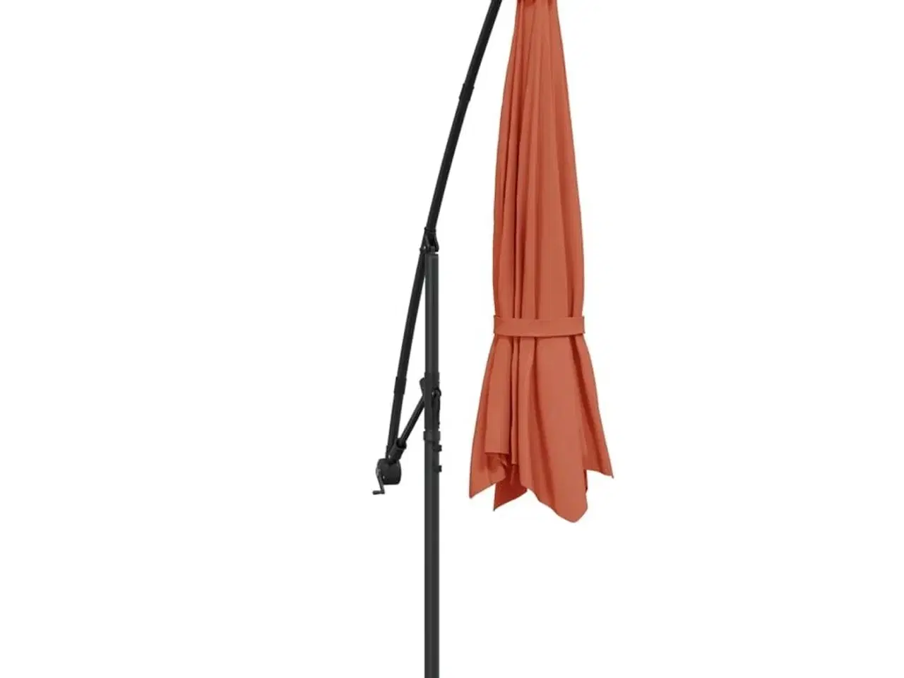 Billede 6 - Hængeparasol 350 cm aluminiumstang terrakotta
