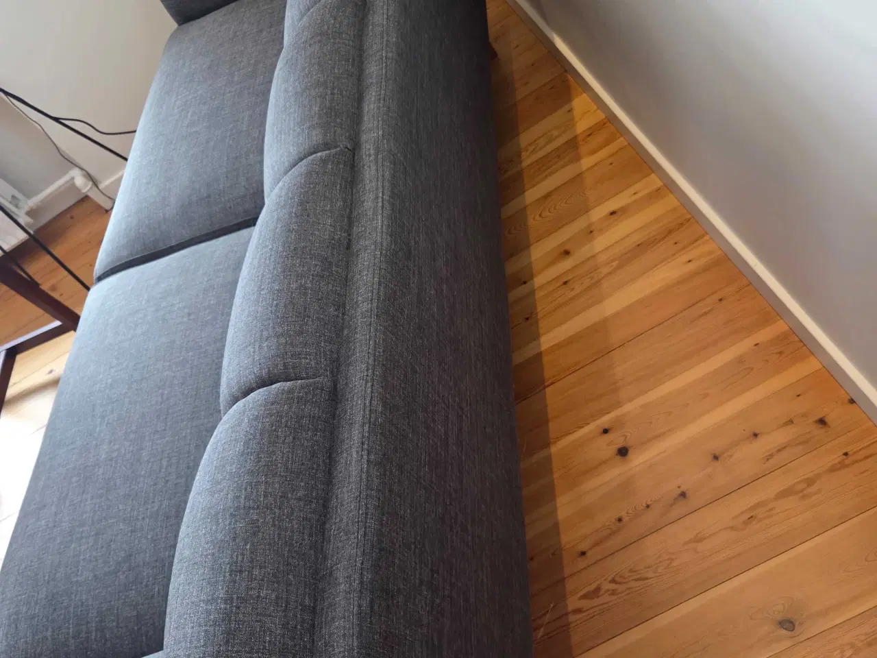 Billede 6 - Flot grå stof sofa