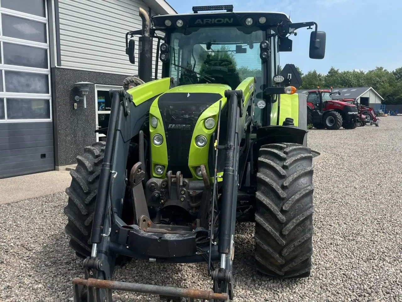 Billede 10 - CLAAS ARION 550 CEBIS Med frontlæsser og frontlift