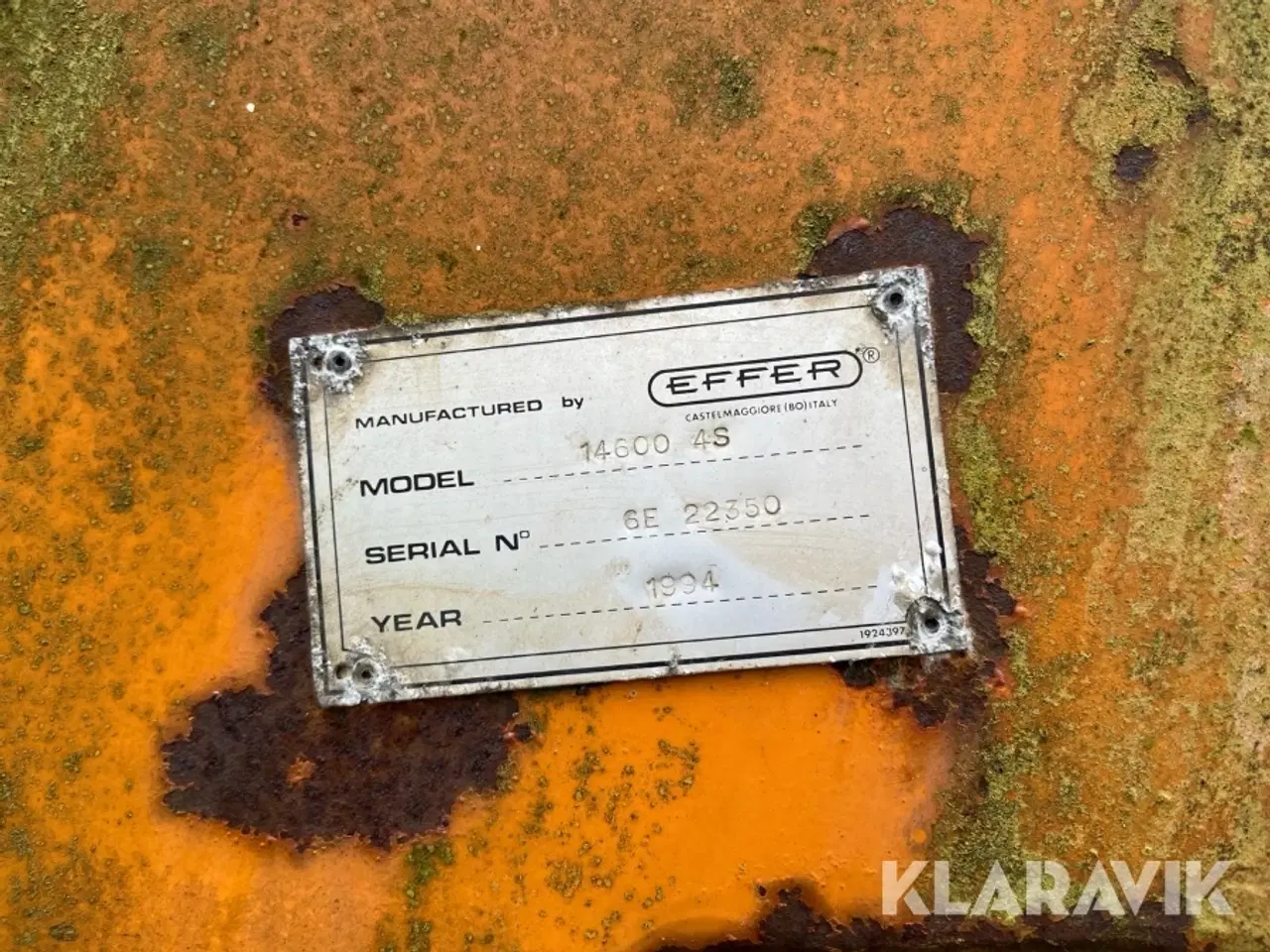 Billede 2 - Kran Effer 14600 49