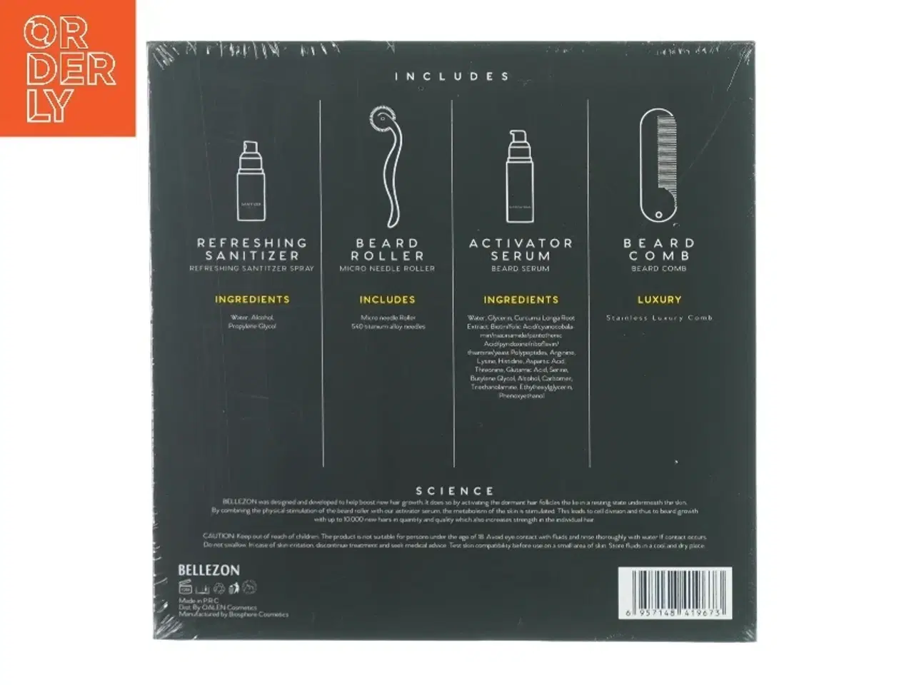 Billede 2 - Beard Grwth kit fra Bellezon (str. 22 x 22 x 5cm)