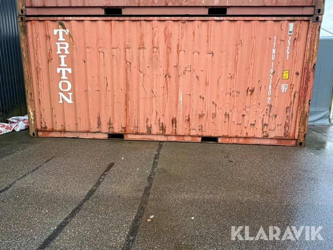 Billede 2 - Lukket container Triton CX03-20TTN