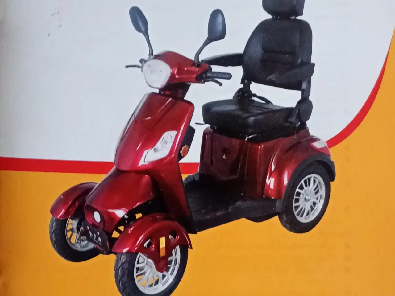 Billede 7 - EEC elektrisk scooter - 4hjulet