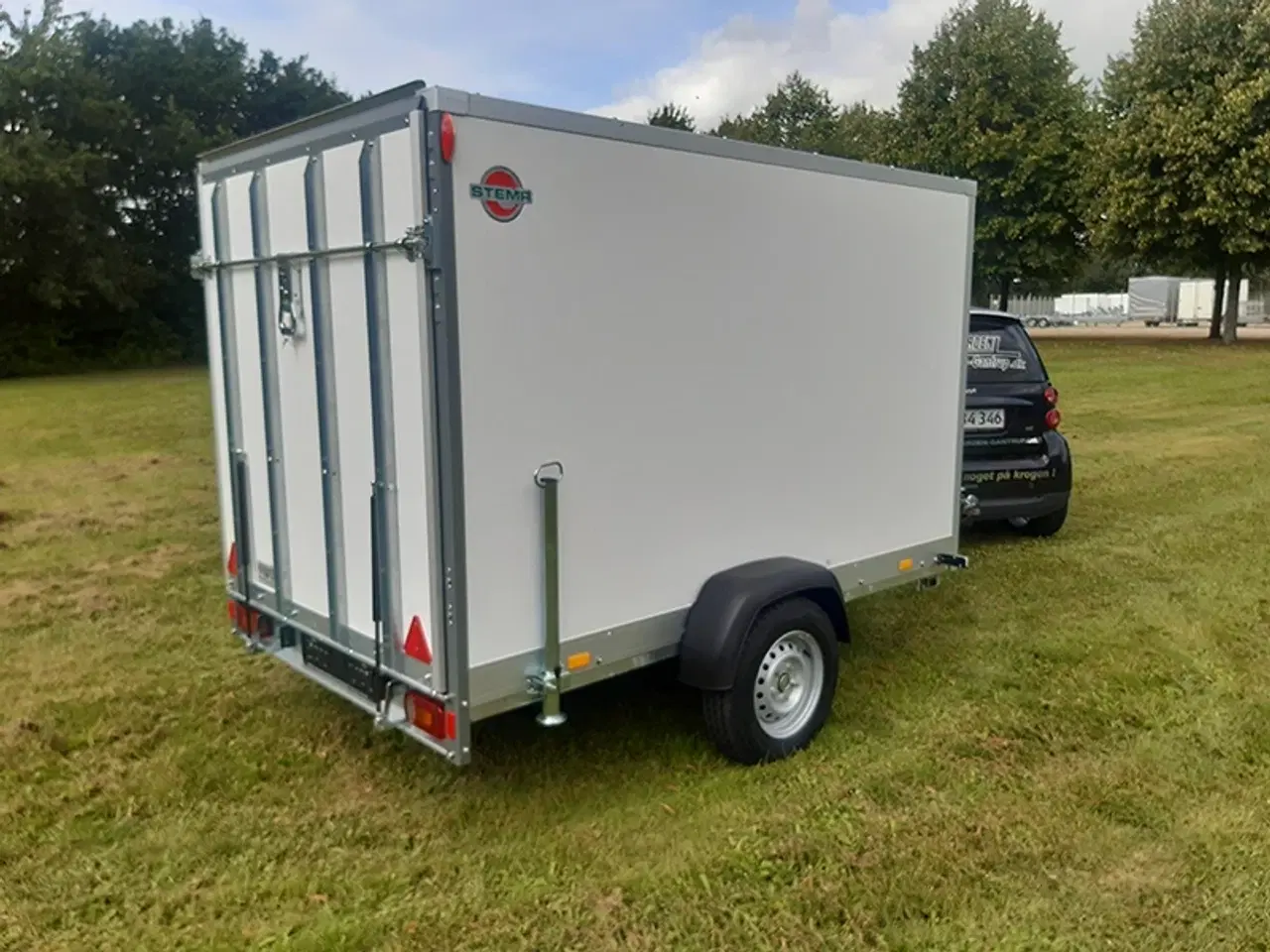 Billede 4 - Stema Cargo 255x157x154 1 akslet 1300 kg Rampe