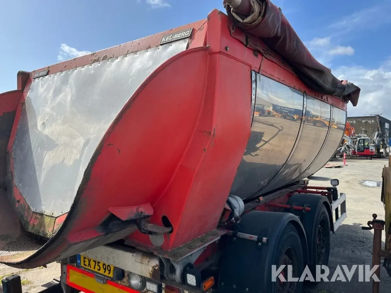 Billede 5 - Trailer Kel-Berg D18-2 asfalt kærre