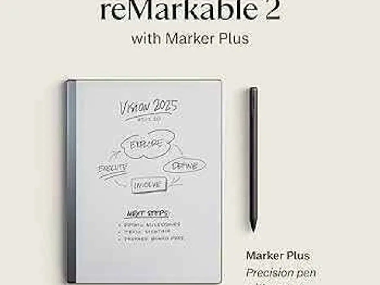 Billede 2 - reMarkable 2 Inkl grå cover