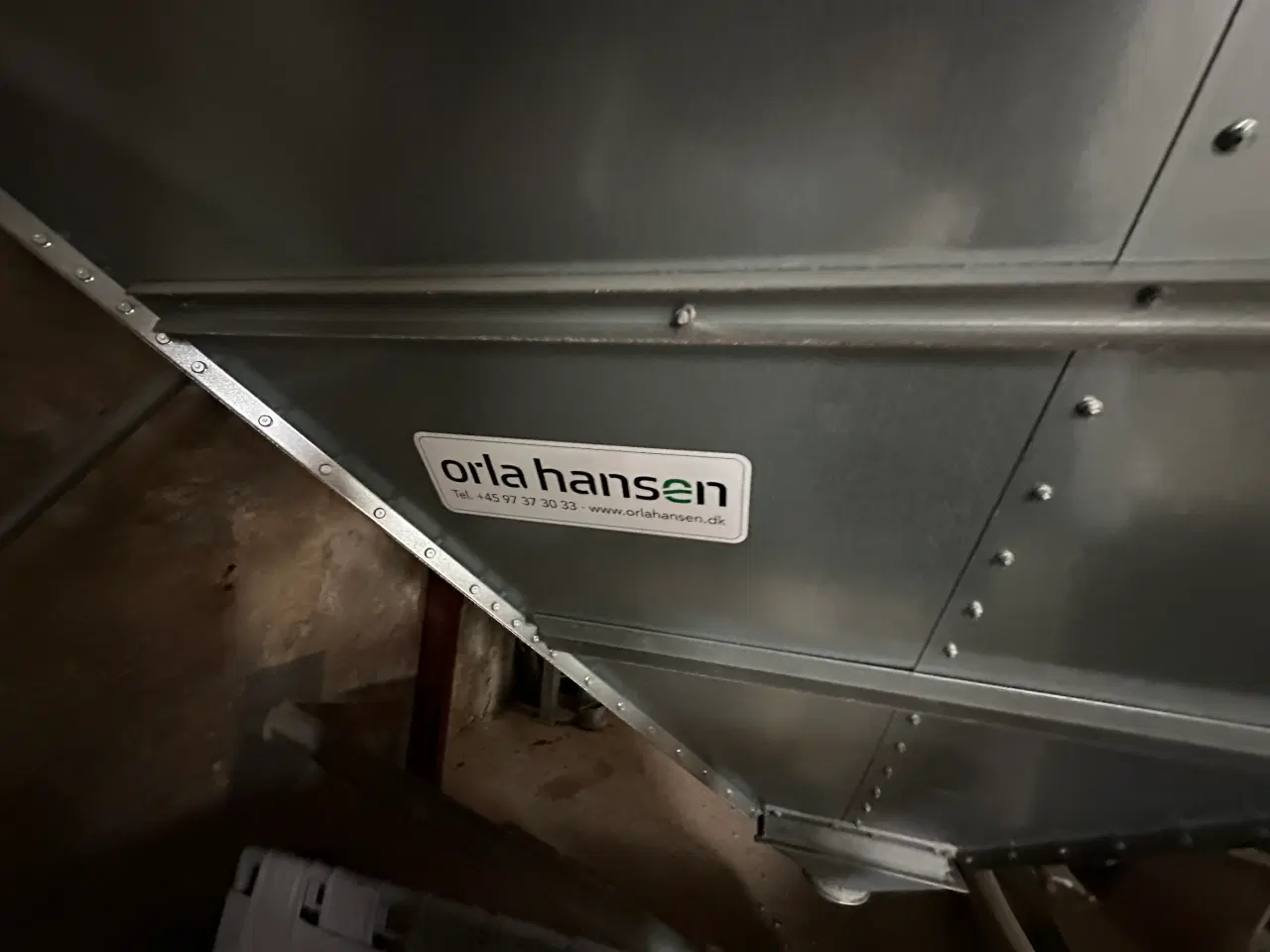 Billede 2 - Silo med snegl og motor 