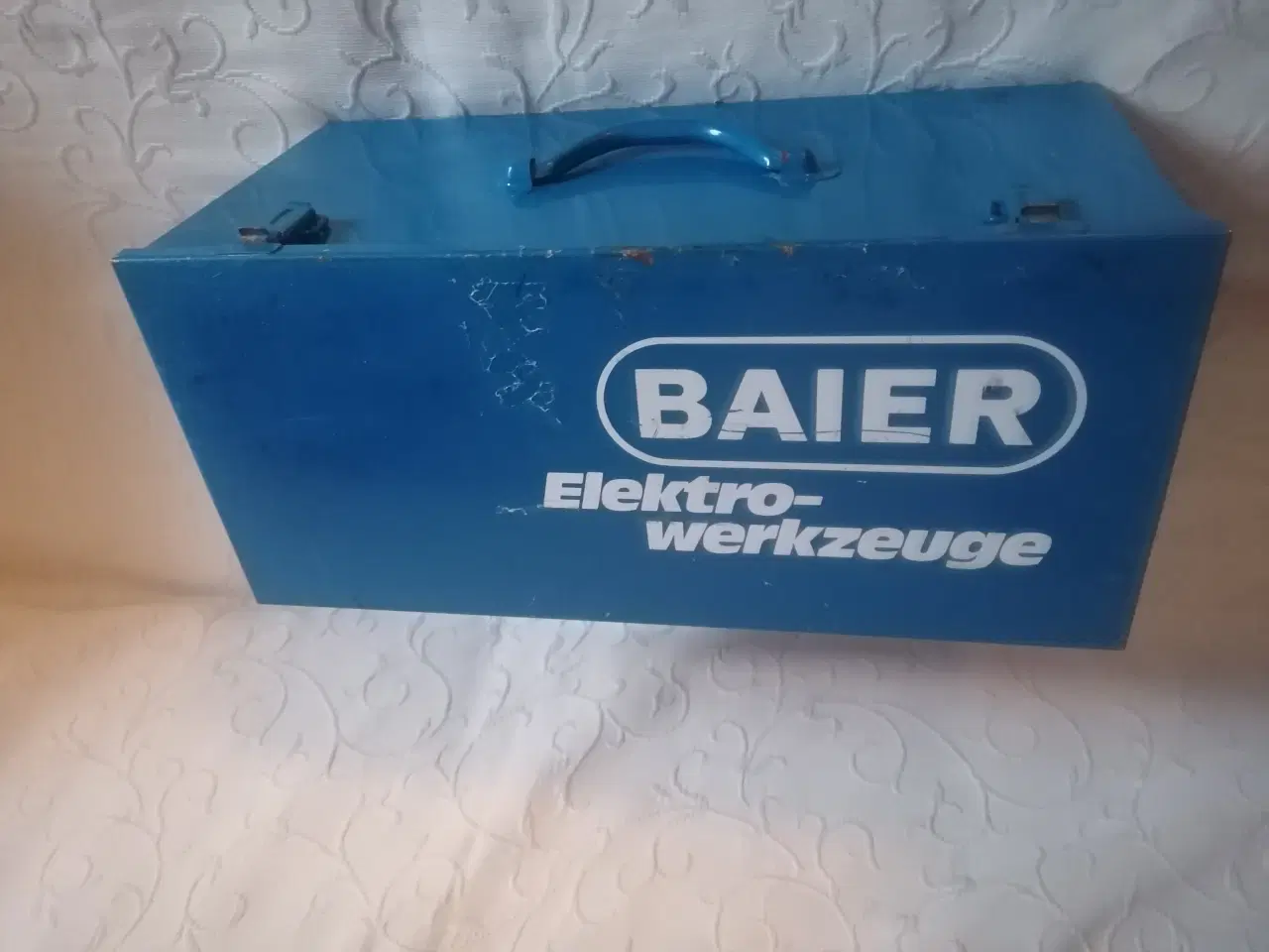 Billede 2 - Metal BAIER værktøjskasse /transportkasse