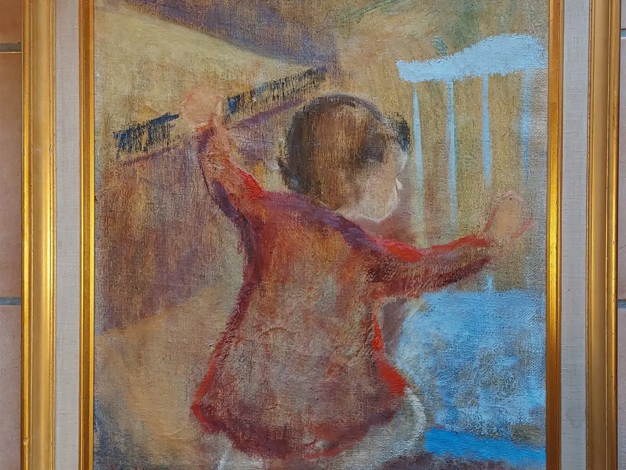 Billede 1 - ARNE A. HANSEN -- oliemaleri