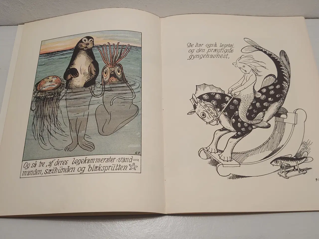 Billede 3 - Louis Moe: Havets bog. Hernovs Forlag 1966 e. 67