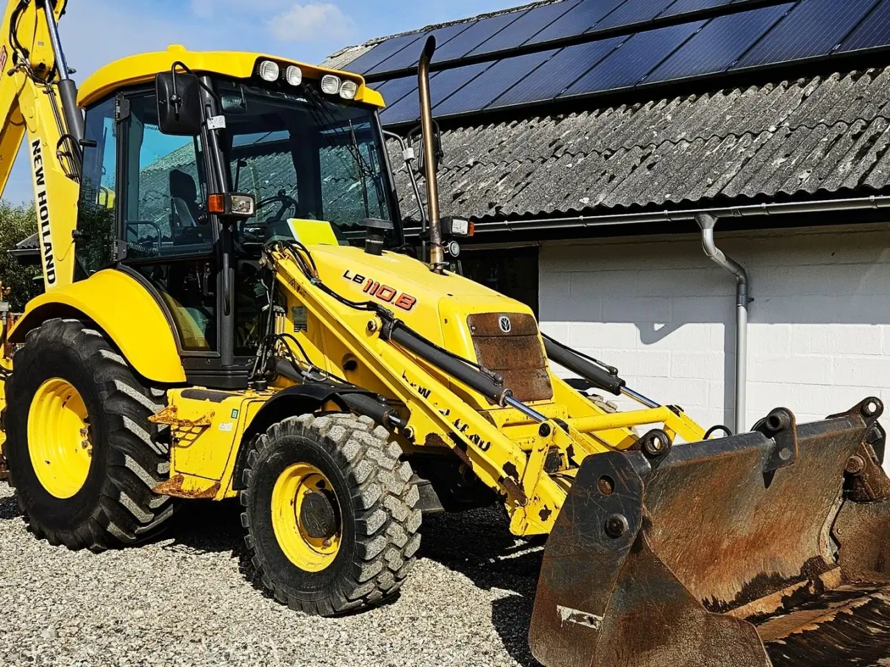 Billede 2 - New Holland LB110B / pæn og veludstyret / nye dæk + stor service