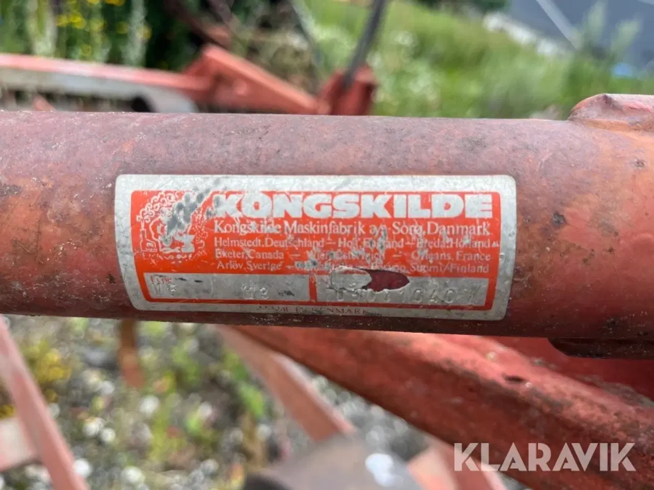 Billede 6 - Stubharve Kongskilde med tandpakkervalse - 4 meter