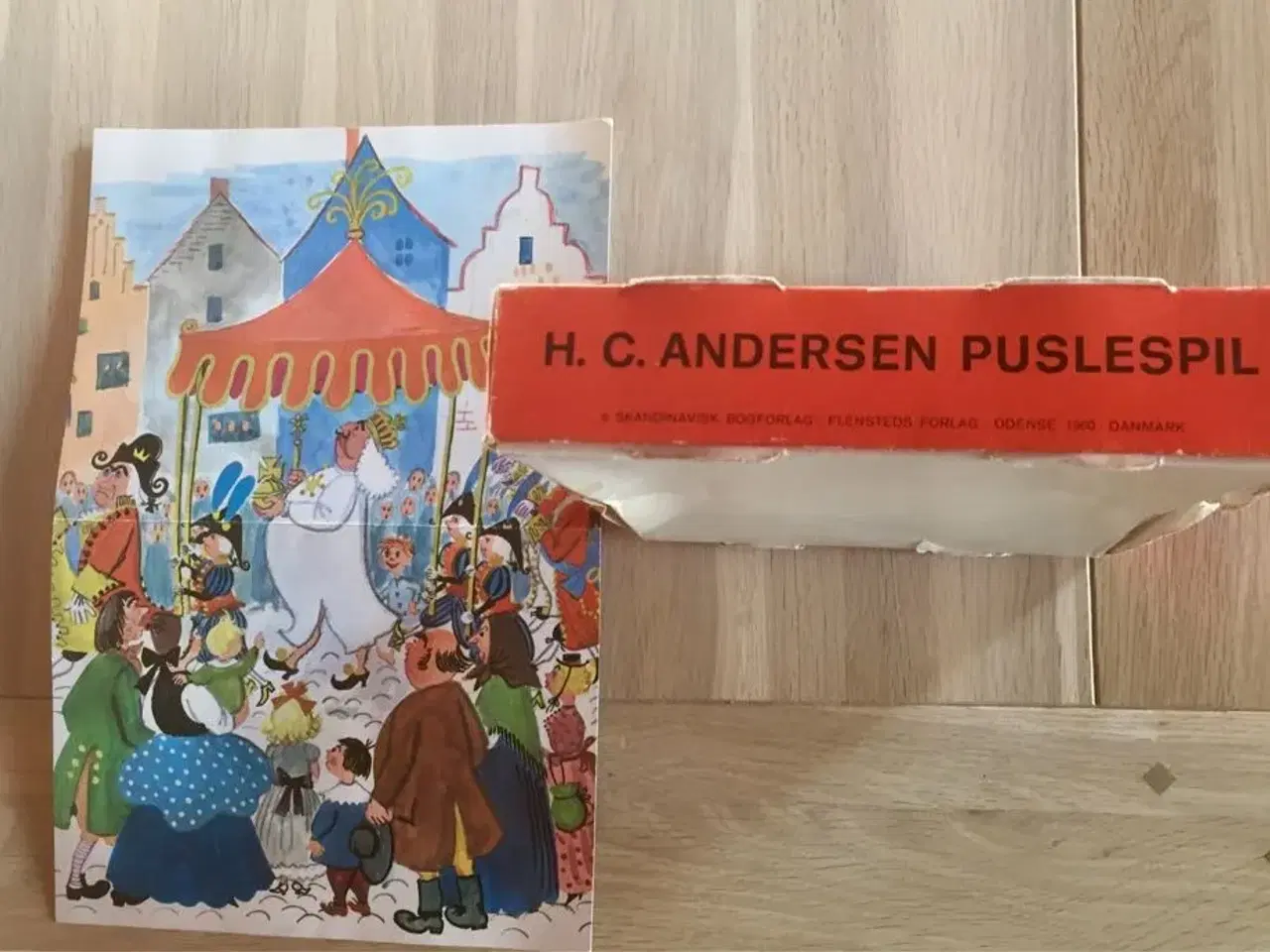 Billede 3 - Gammel HC Andersen puslespil 