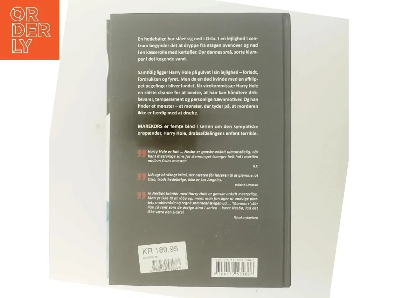 Billede 2 - Marekors af Jo Nesbø (Bog)