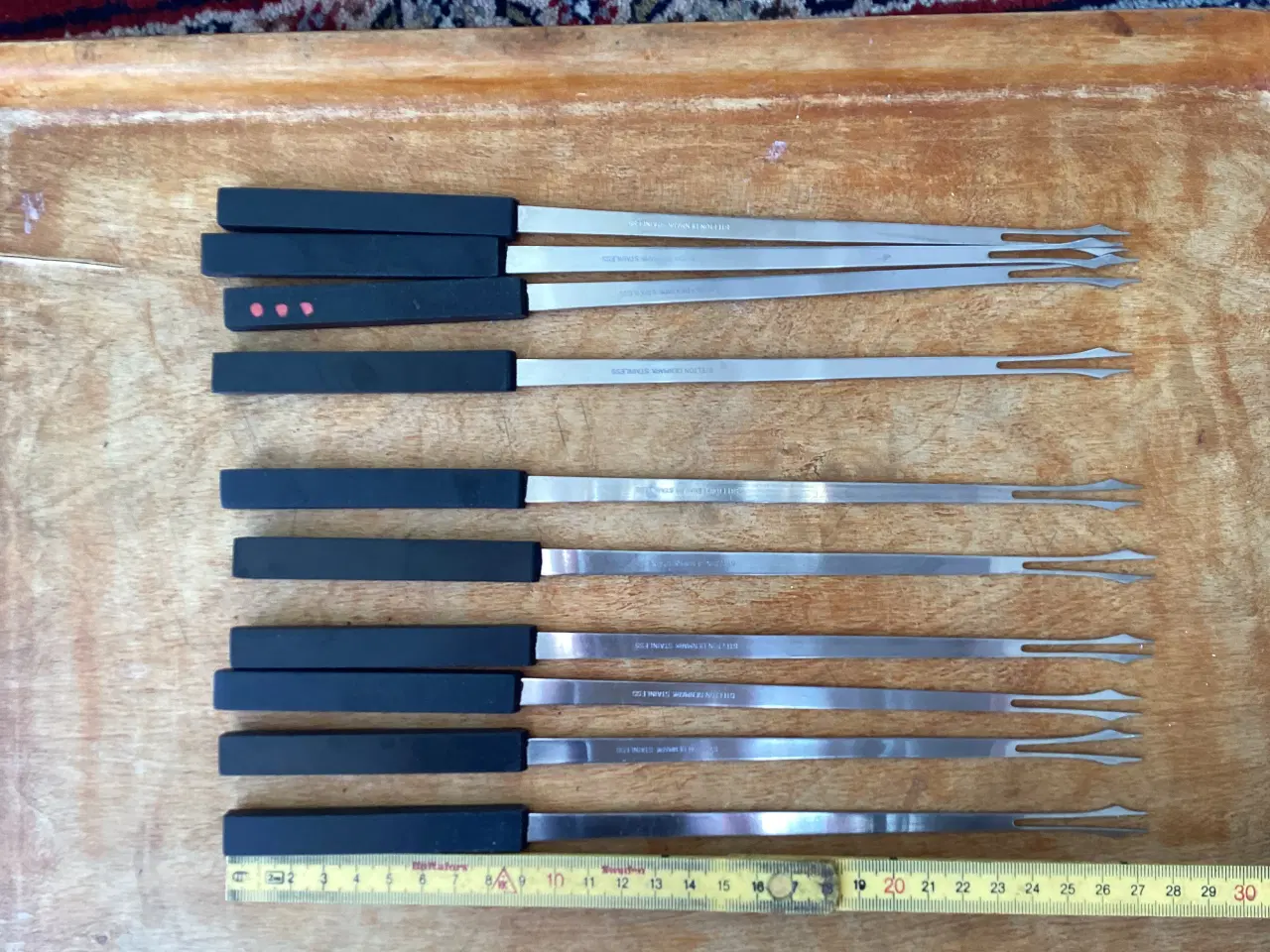 Billede 19 - Steltonfondue sæt med gafler