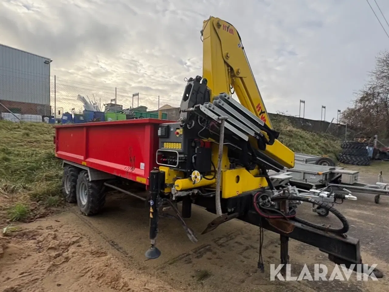 Billede 3 - Tipvogn med kran Navtek