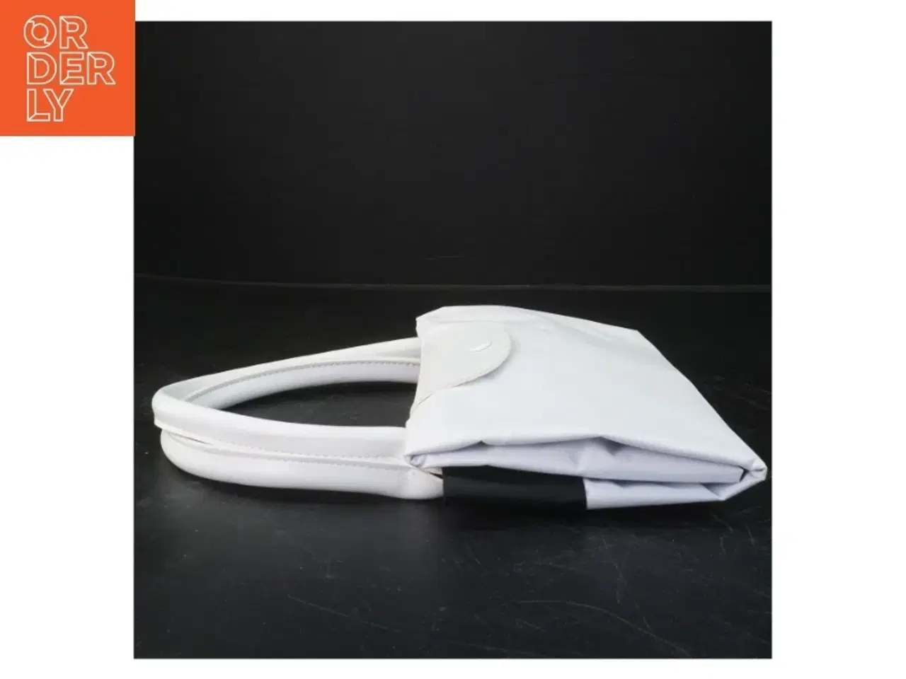 Billede 2 - Hvid taske (str. 24x15 cm)