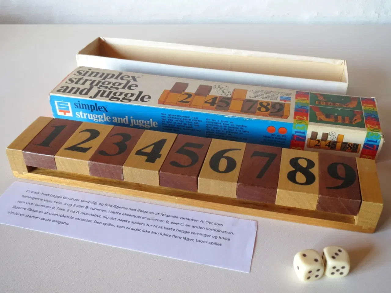 Billede 1 - Gammelt simplex spil