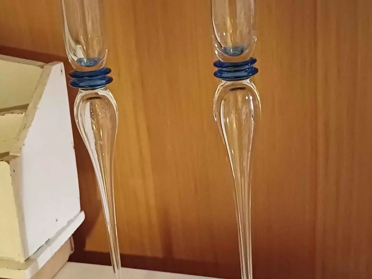 Billede 1 - 2 flotte lysestager 