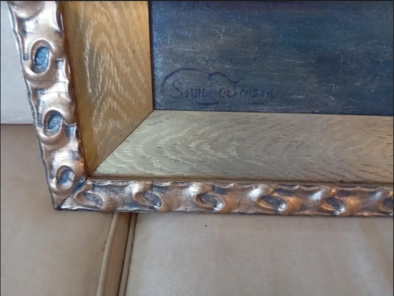 Billede 2 - Maleri af Olaf Simony Jensen