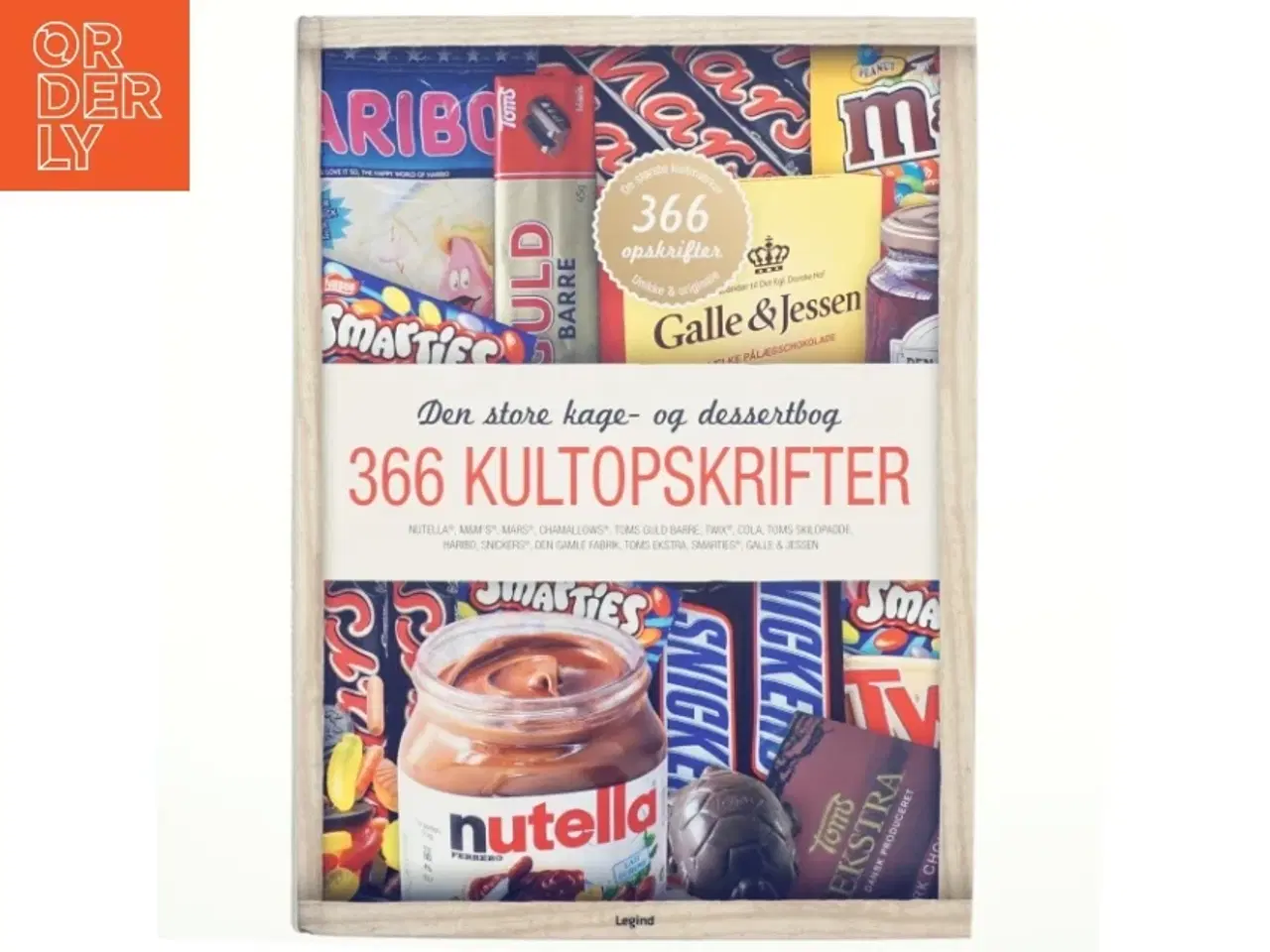 Billede 1 - 366 kultopskrifter : den store kage- og dessertbog (Bog)