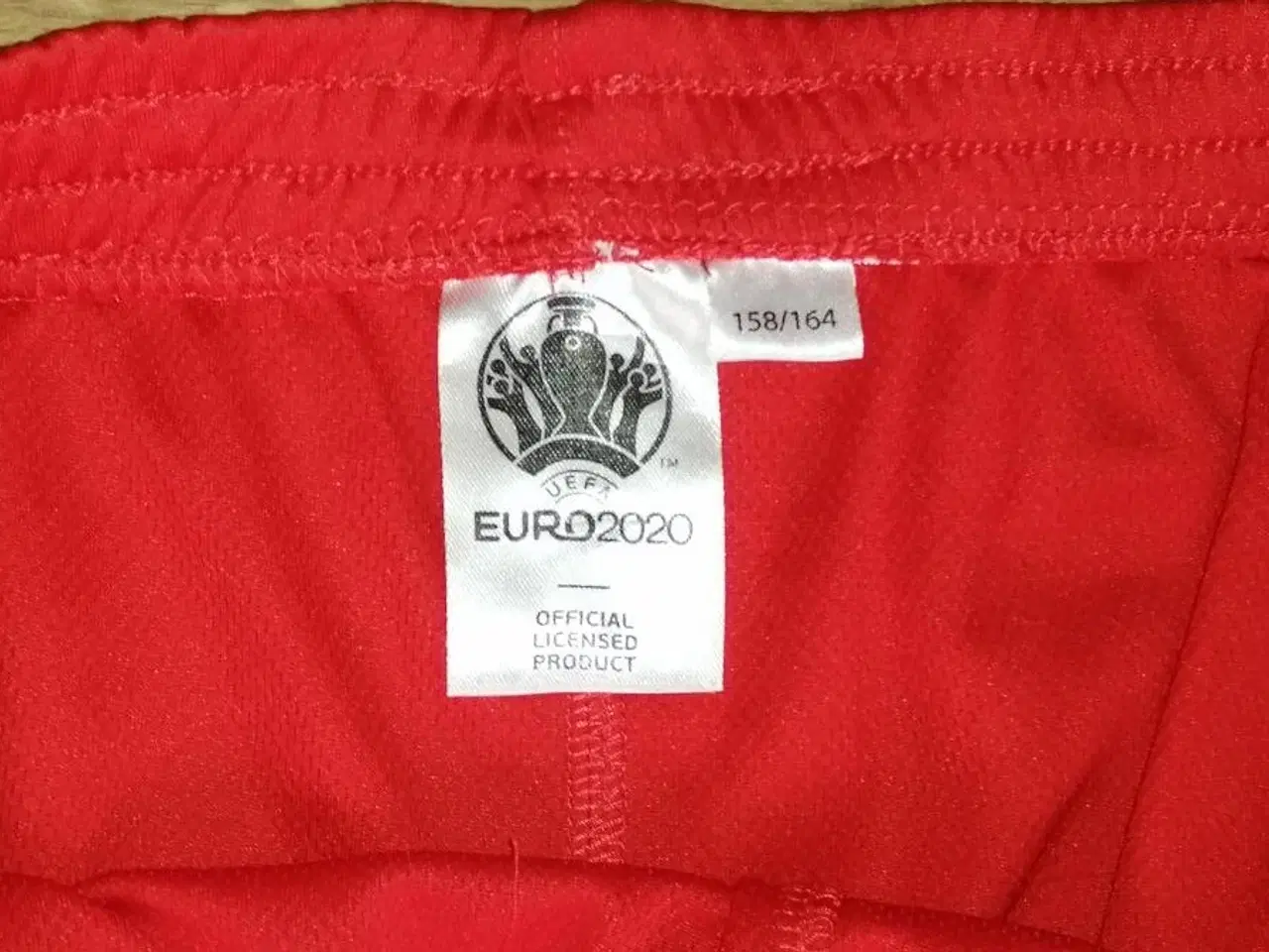 Billede 4 - 2 PAR DANMARK EURO 2020 SHORTS, STR. 12-14 ÅR