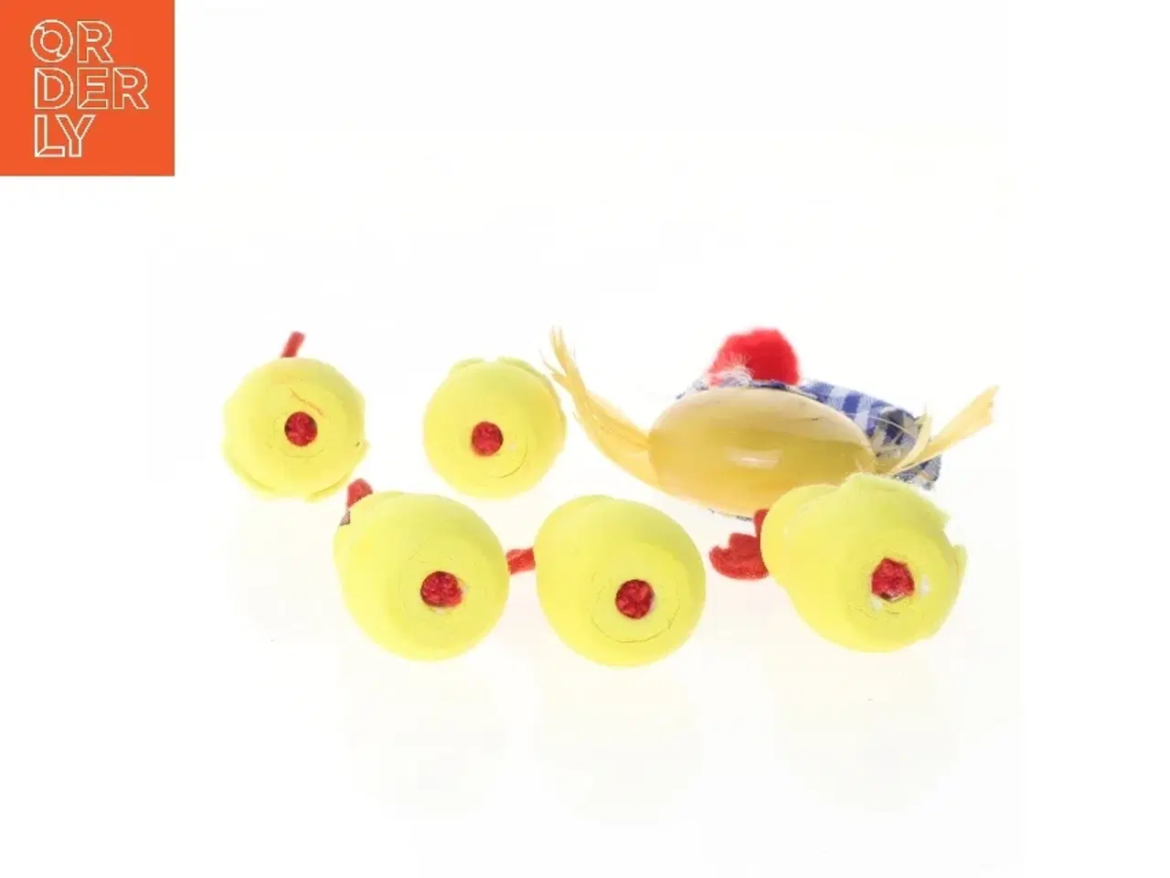 Billede 2 - Dekorative påskekyllinger (str. 7,5-5 cm)