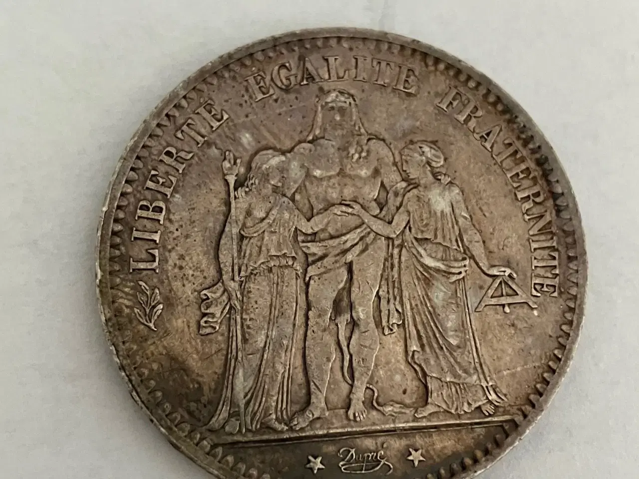 Billede 2 - 5 Francs 1876 A France