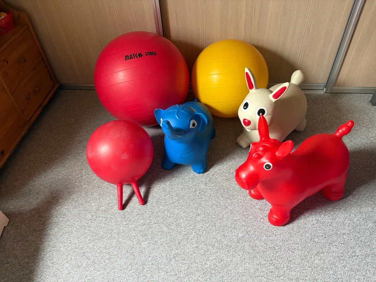 Billede 1 - Gode plastik dyr og bolde