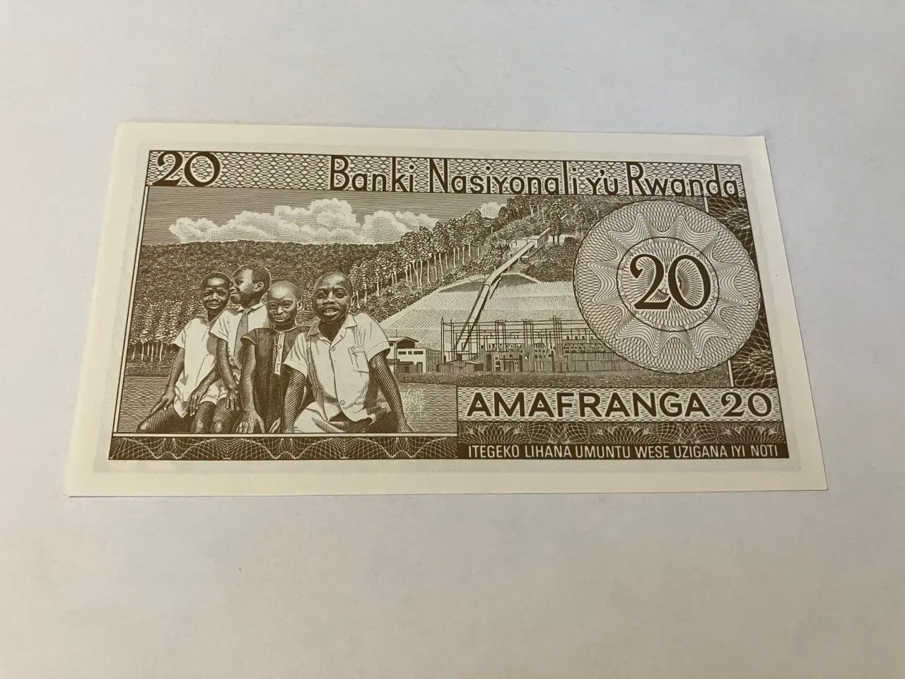 Billede 2 - 20 Francs Rwanda 1976