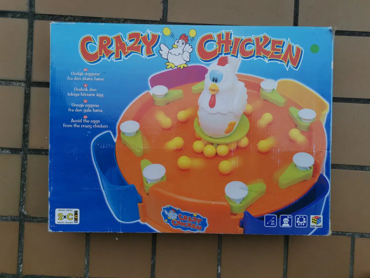 Billede 1 - Crazy Chicken Brætspil Børnespil