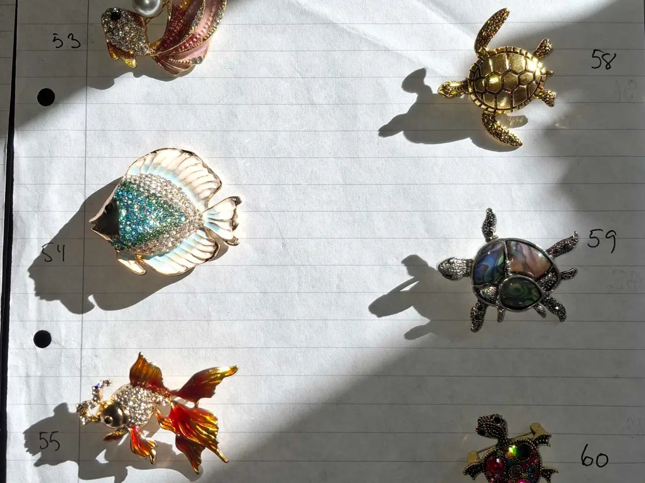 Billede 6 - Brocher med rhinsten