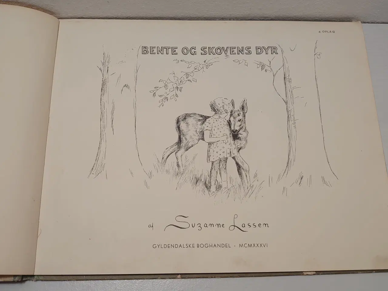 Billede 3 - Suzanne Lassen: Bente og Skovens Dyr. 1936.4 opl.