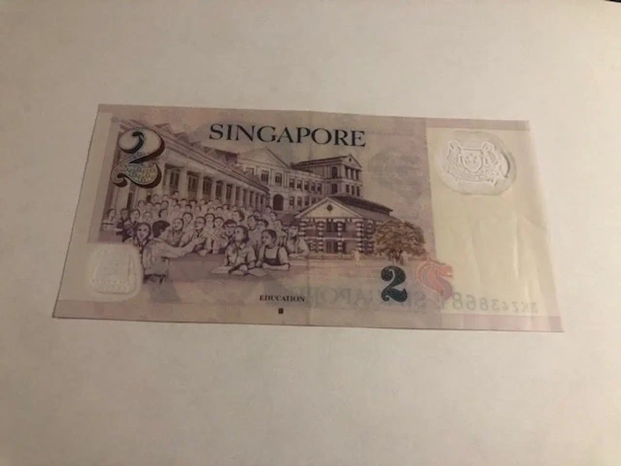Billede 2 - 2 dollar Singapore