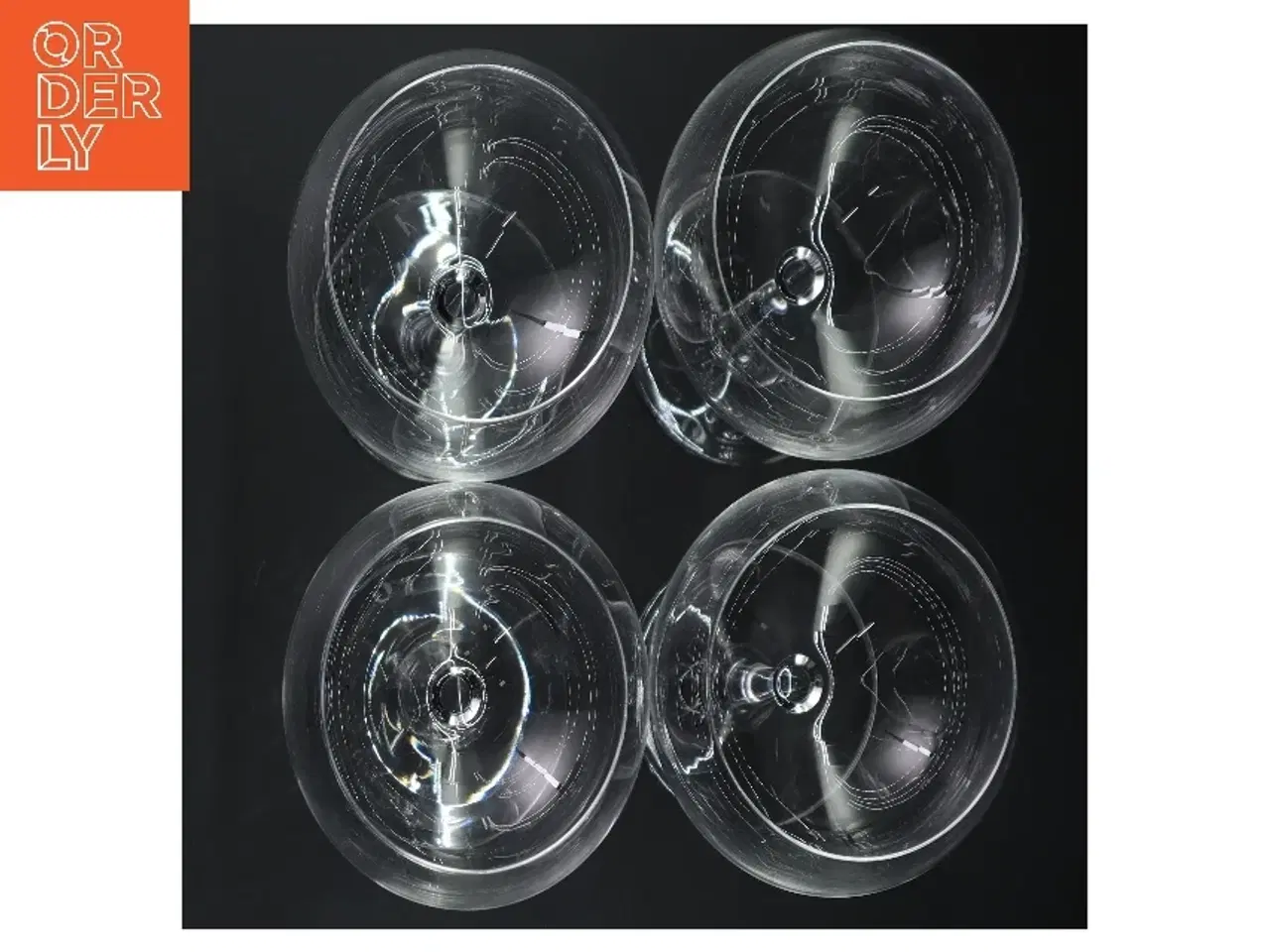 Billede 3 - Sæt med fire rødvinsglas fra Rosendahl (str. Ø 8x20,5 cm)