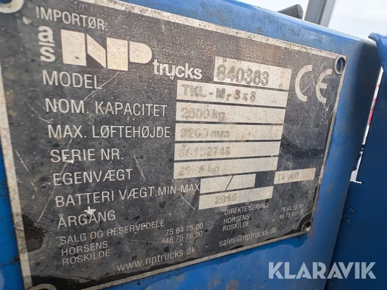 Billede 7 - Medbringer Truck Kinglifter TKL-m-3x3