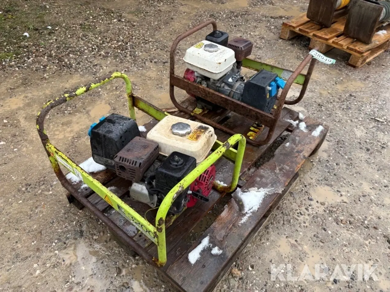 Billede 3 - Generatorer Pramac E 3200 - 2 styk