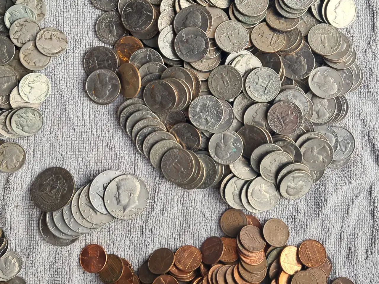 Billede 3 - USA, 9,95 kilo mønter, minimum 208 dollars