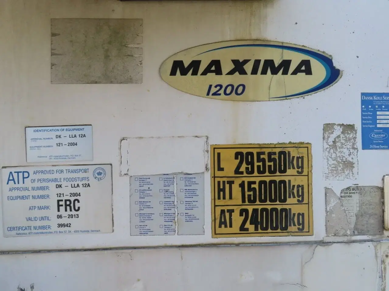 Billede 11 - 3-akslet køletrailer med Carrier Maxima 1200, inkl. div dæk og hjul