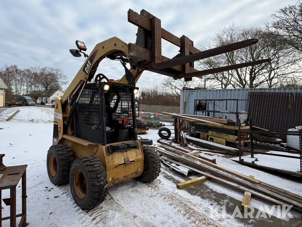 Billede 2 - Minilæssser Caterpillar 248