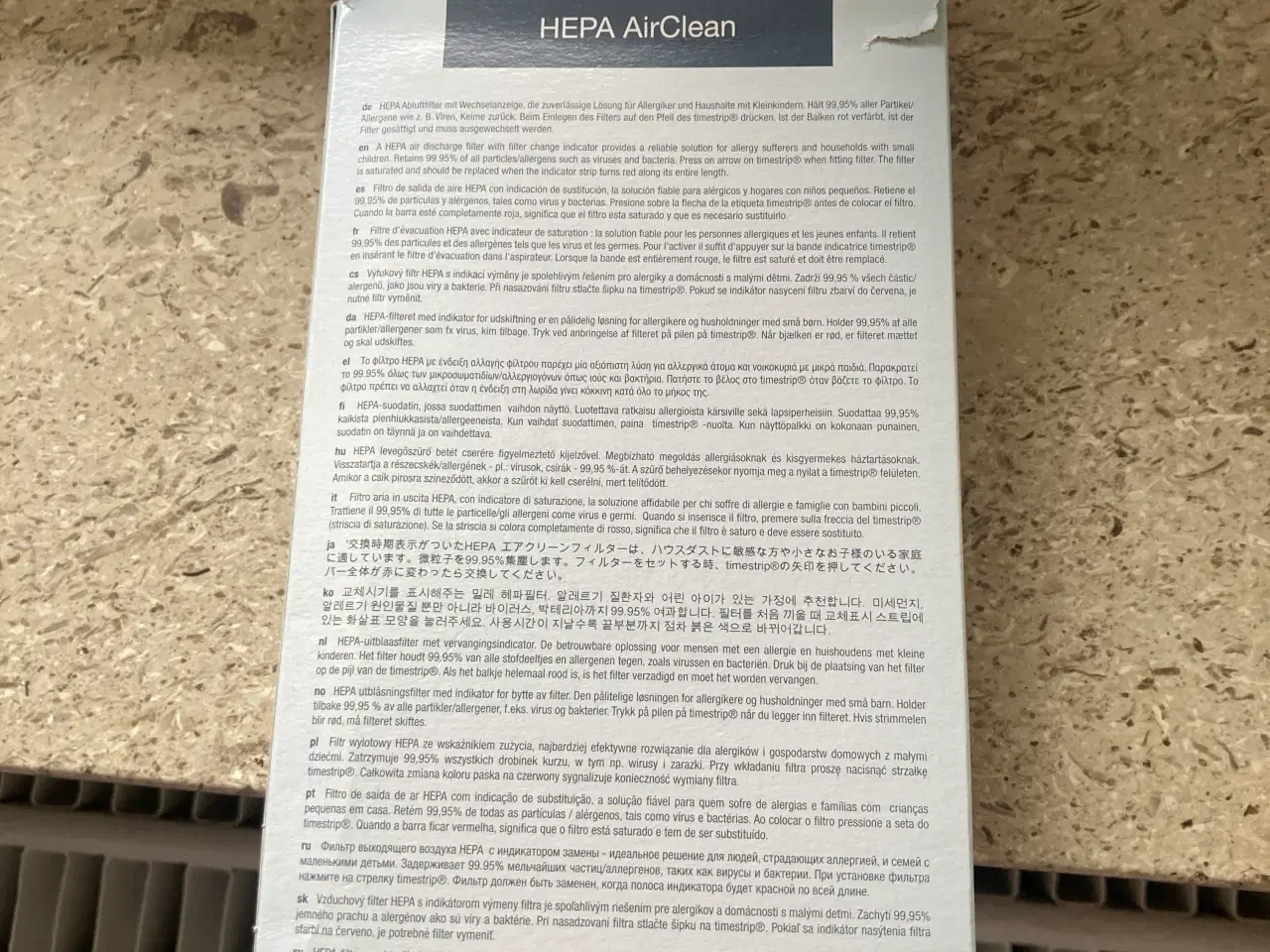 Billede 4 - Miele HEPA AirClean