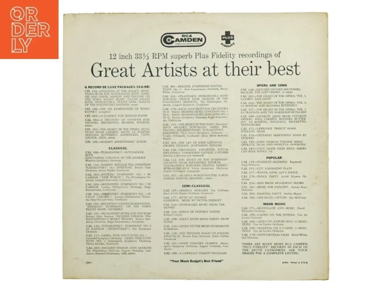 Billede 2 - Vinylplader med klassisk og amerikansk musik