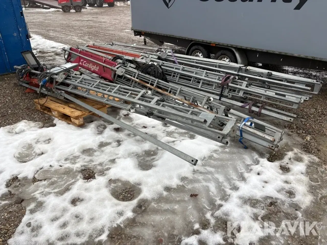 Billede 3 - Teleskop lysmaster Conlight 10 4 styk á 10m