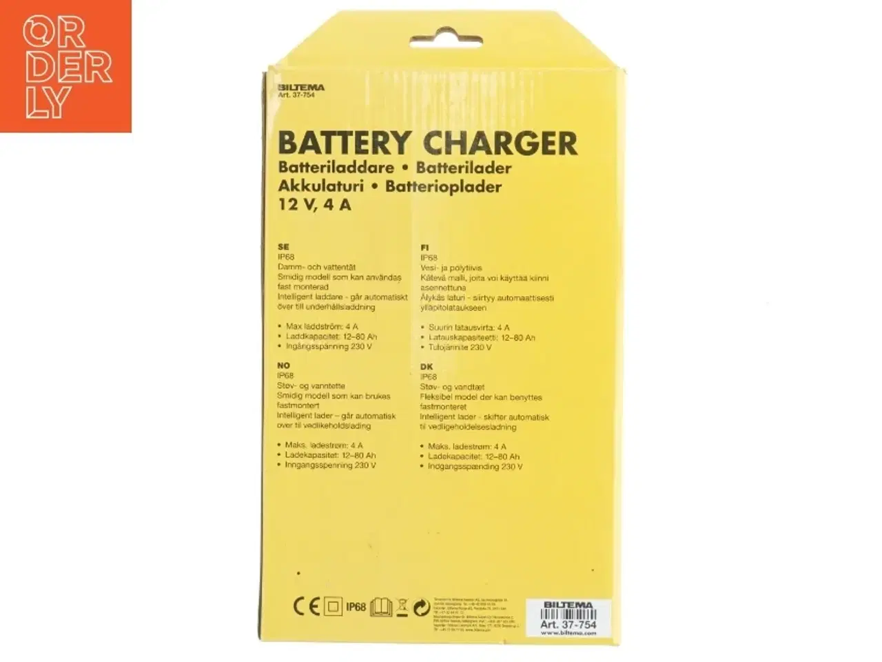 Billede 2 - Bilbatterioplader fra Biltema