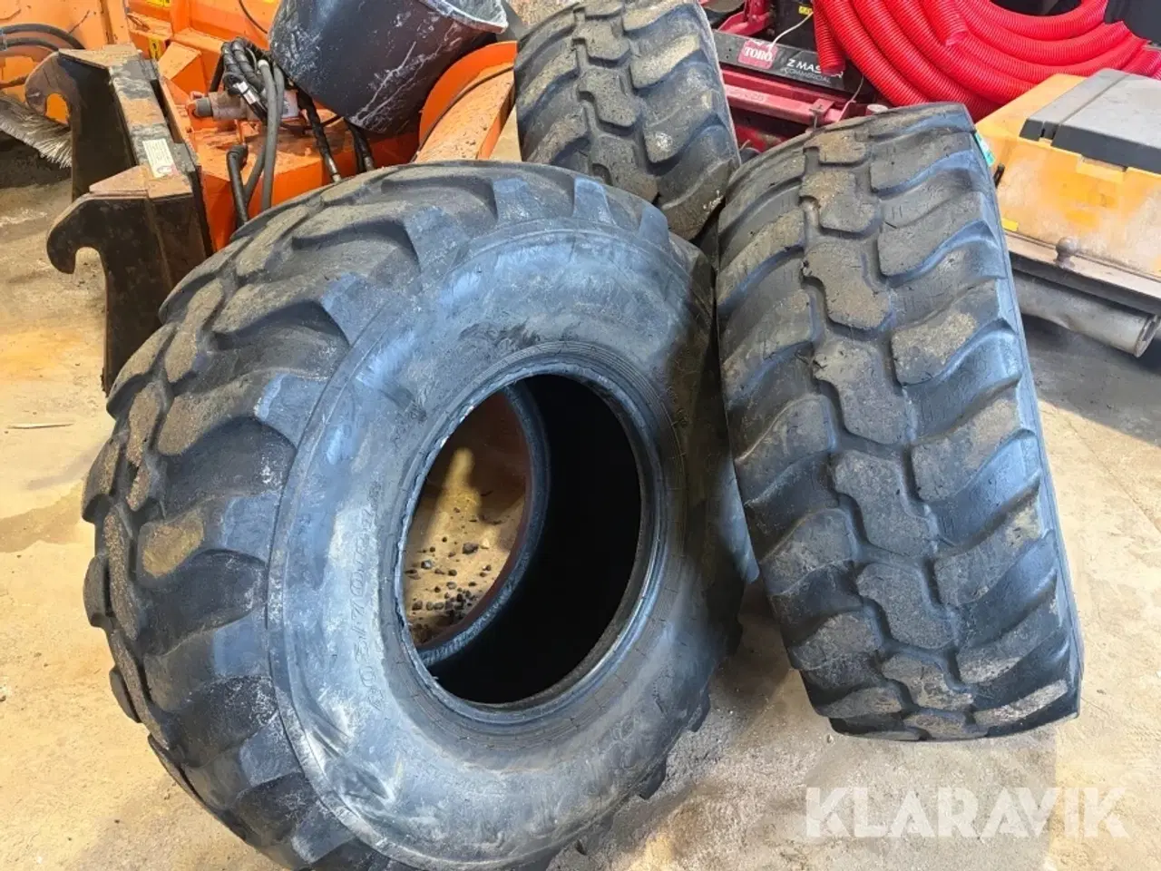 Billede 2 - Dunlop entreprenørdæk Dunlop Sp t9