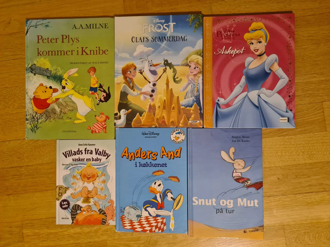 Billede 1 - Seks børnebøger til begynder-/højtlæsning
