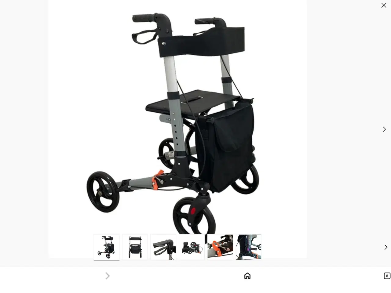 Billede 1 - Rollator HELT NY