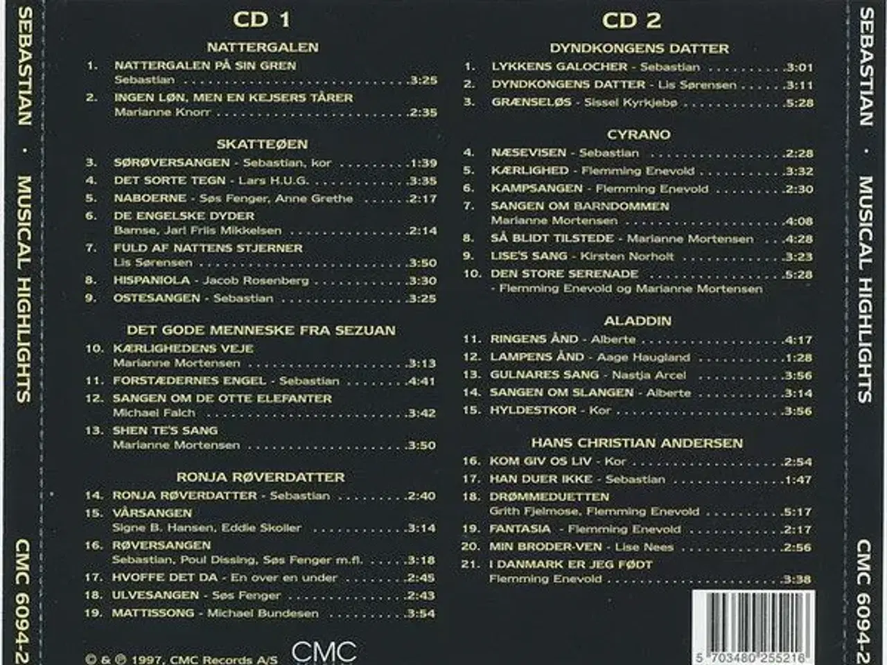 Billede 2 - Sebastian: Musical Highlights (2 CD)