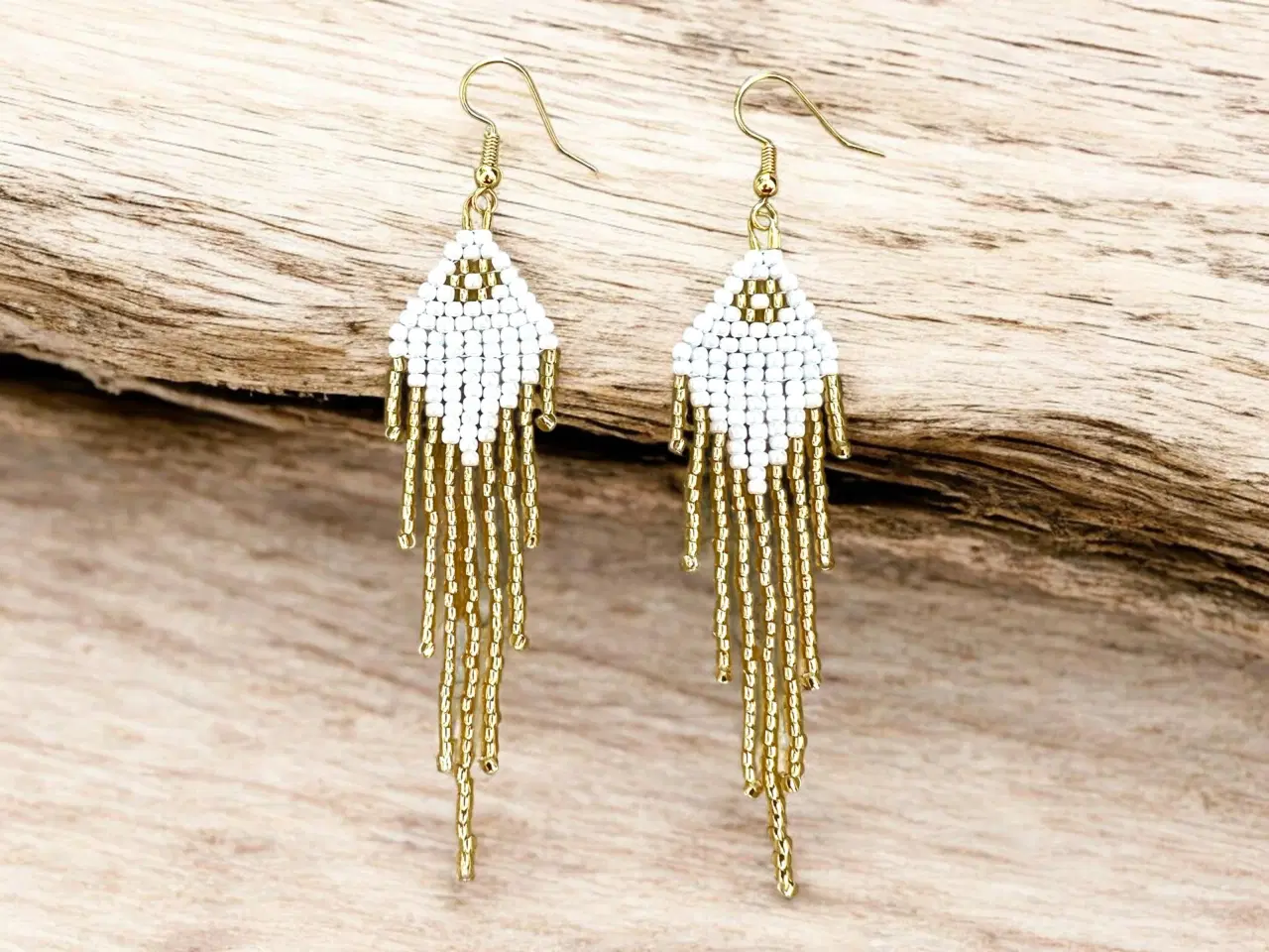 Billede 3 - Grønlandske perle øreringe