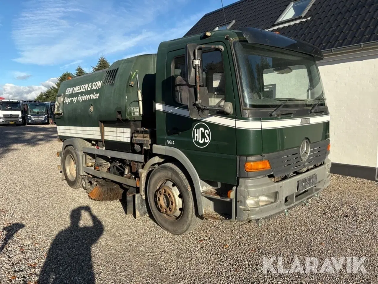 Billede 2 - Lastbil suge og fejebil Mercedes-Benz LKN L13